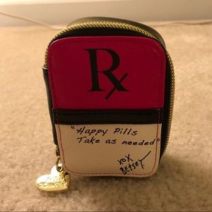 EUC Betsey Johnson Pill Case